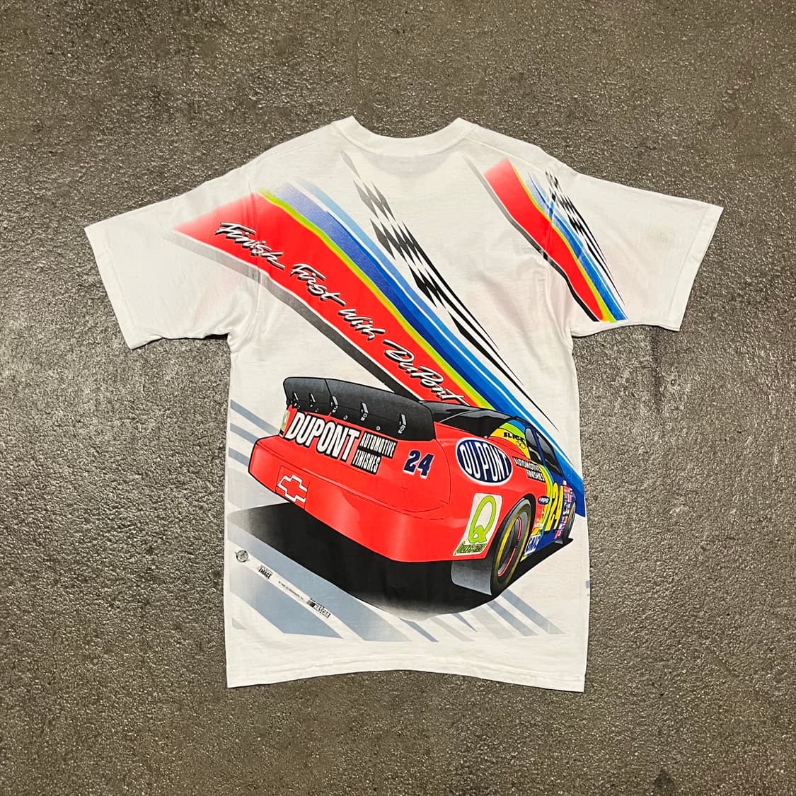 90s 나스카 레이싱 프린팅 티셔츠 (95-100) 상품이미지4