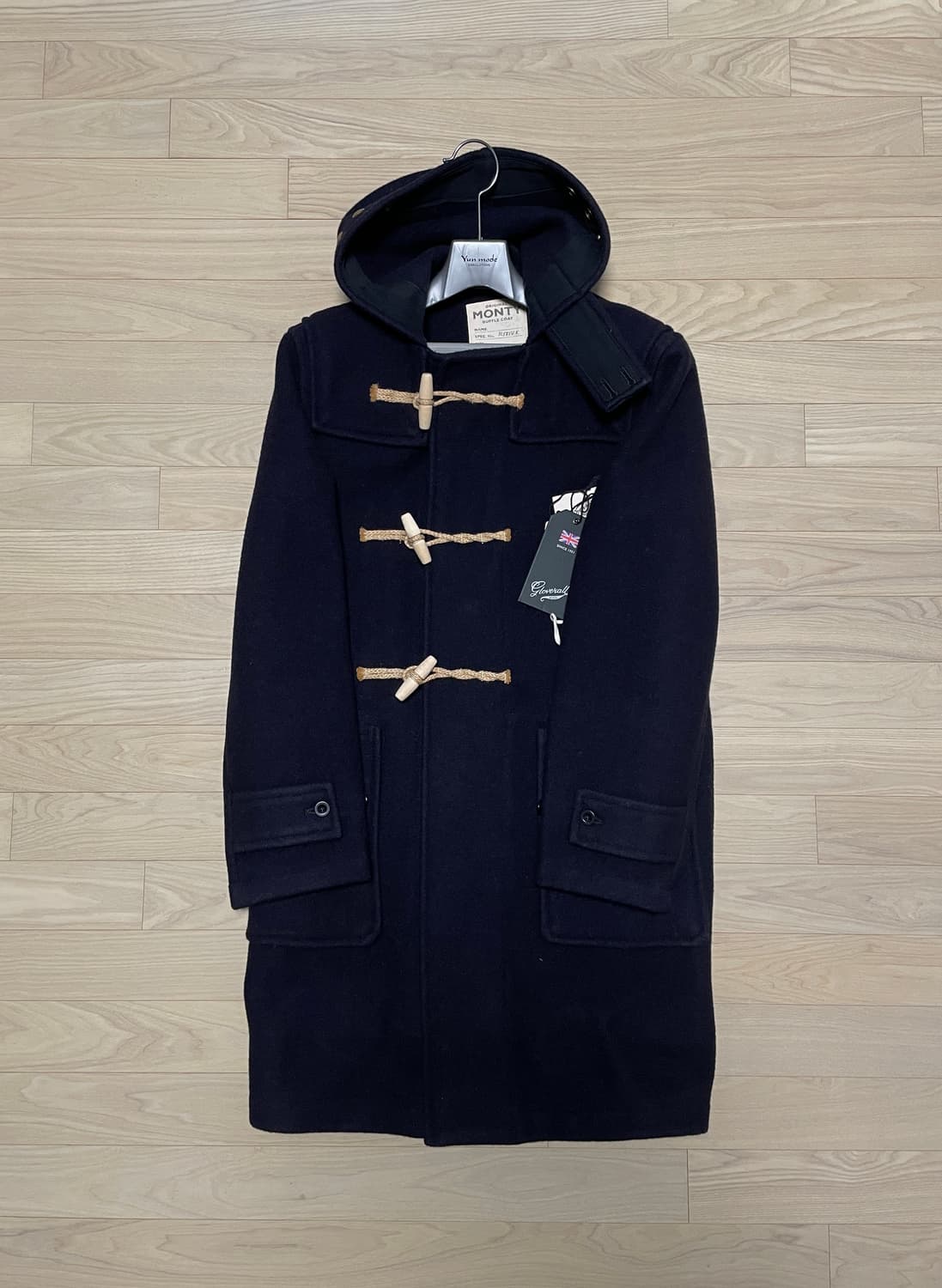 글로버올 몬티 더플코트 네이비 팝니다 상품이미지1