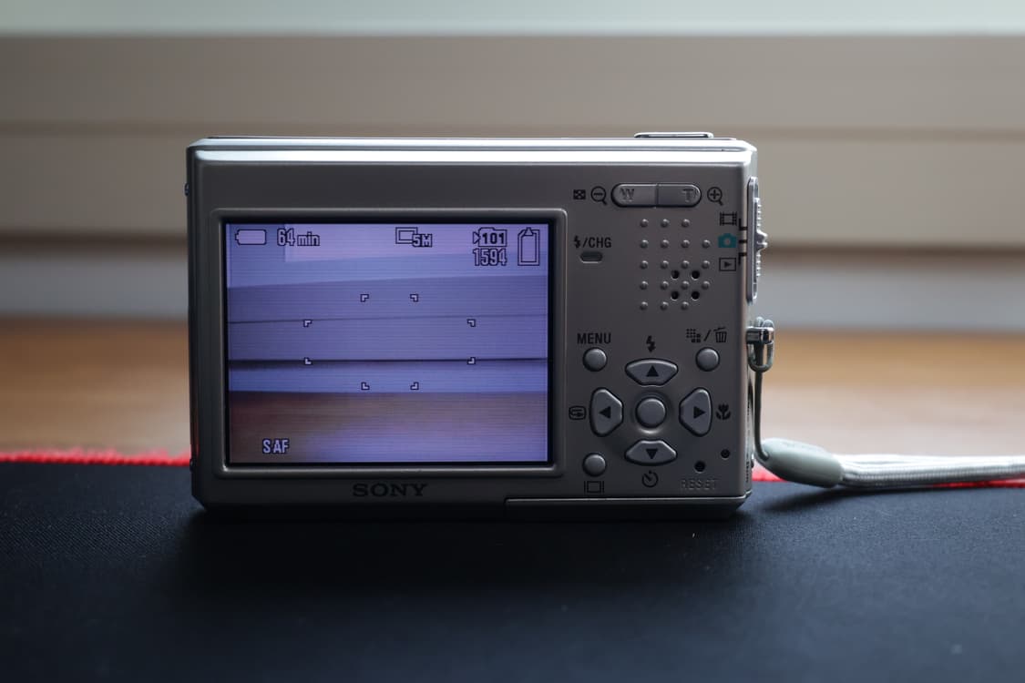 빈티지디카 소니 t1 상태좋음 상품이미지8