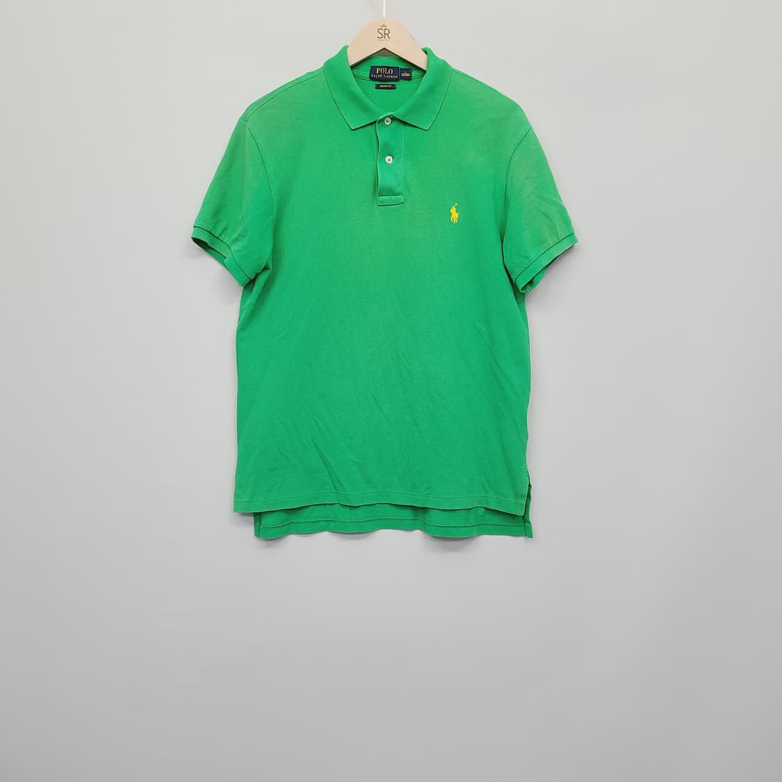​[정품] 폴로 랄프로렌 커스텀핏 카라티 그린 L 상품이미지2
