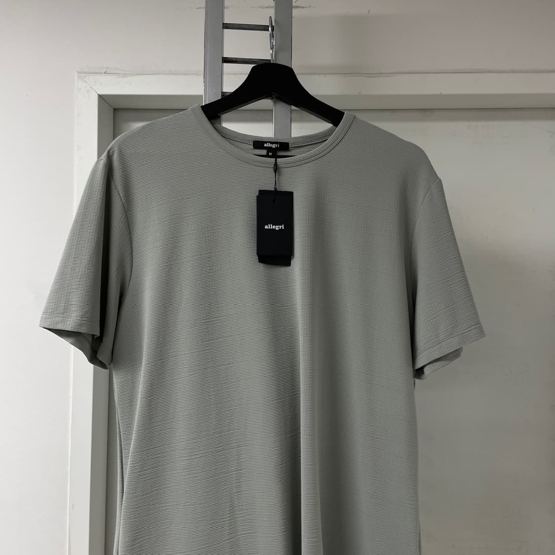 알레그리 그레이 반팔 티셔츠 새상품 M 상품이미지2
