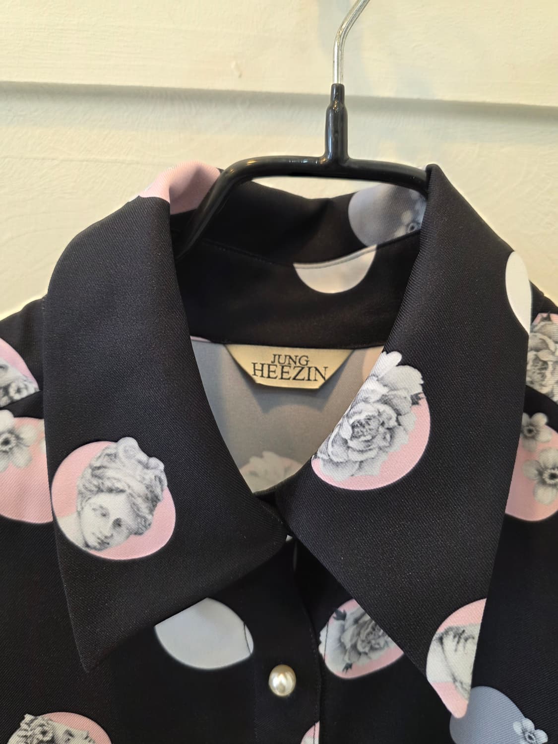 JUNG HEEZIN 패턴 블라우스 상품이미지1