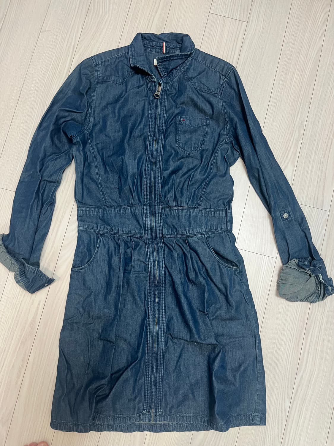 타미힐피거 데님 원피스 상품이미지1