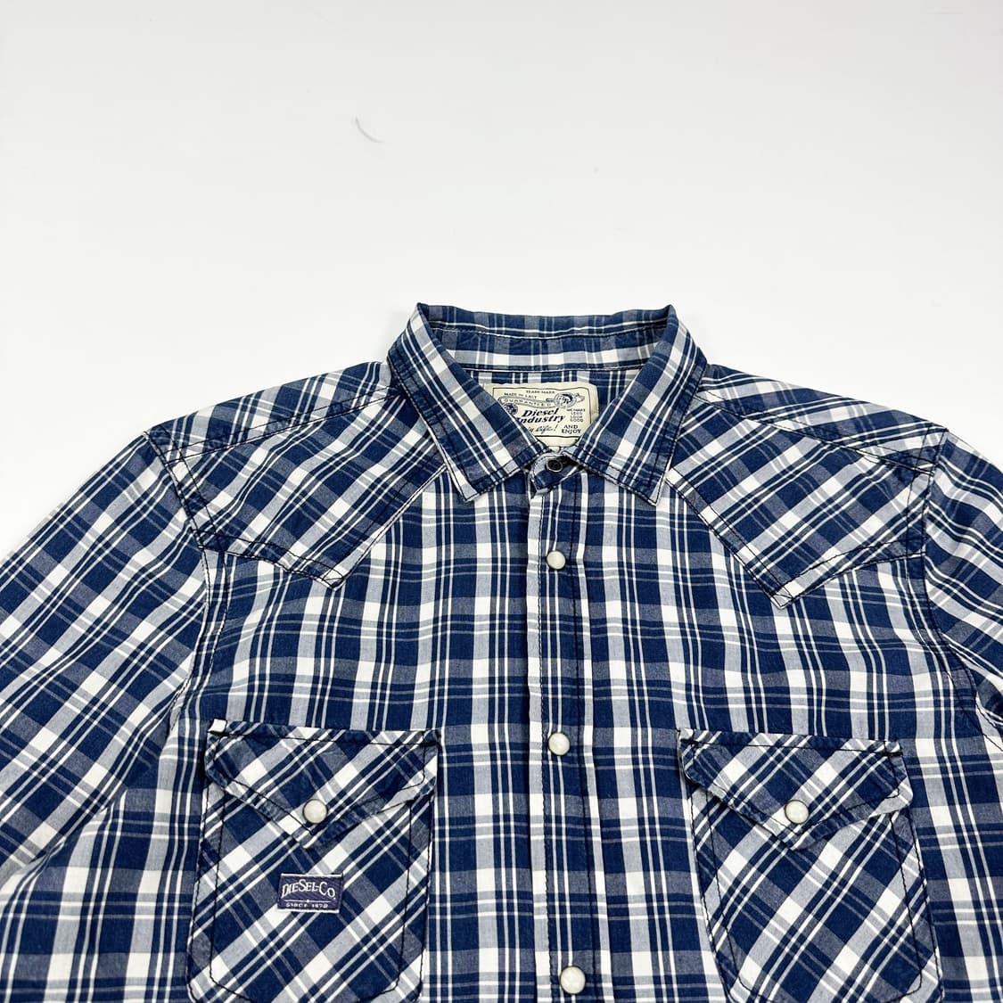 DIESEL 디젤 아카이브 플란넬 셔츠 L 상품이미지2