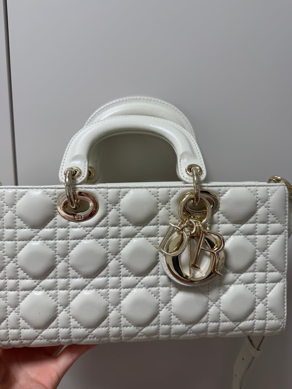 디올 디조이백 미듐 화이트 상품이미지1