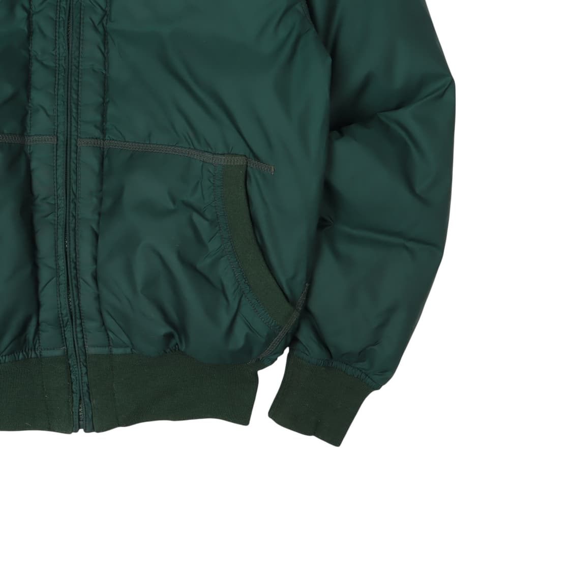 폴로 랄프로렌 그린 다운 후디드 점퍼 자켓 상품이미지4