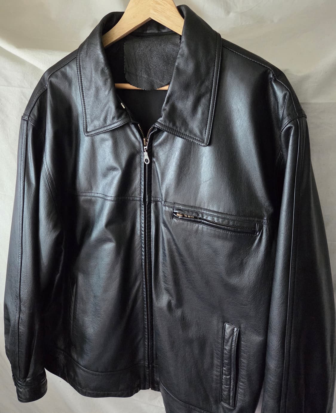 JPN vintage cow leather jacket 105 상품이미지2