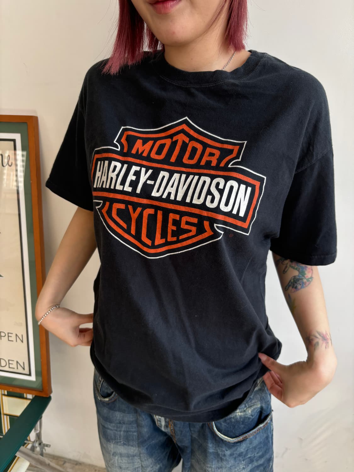 90’s Harley-Davidson 반팔 티셔츠 상품이미지3