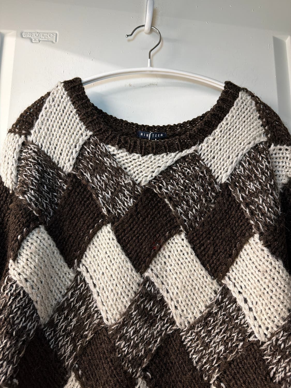 일본빈티지 브라운 스웨터 니트 상품이미지6