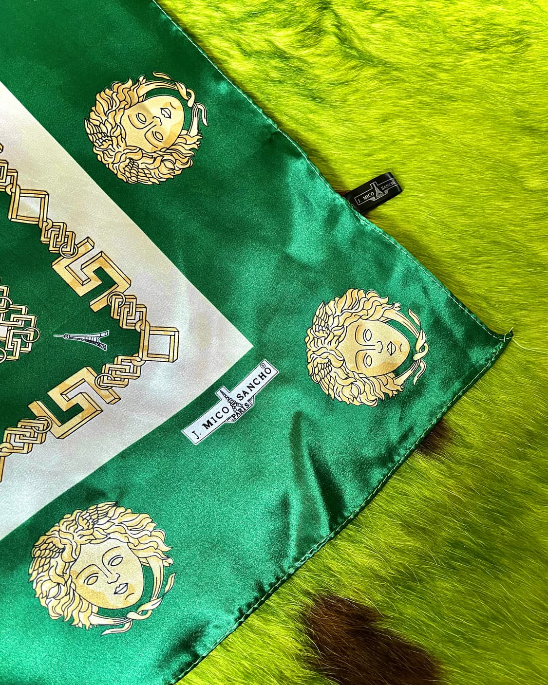 J. MICO SANCHO Paris Old Medusa Scarf 상품이미지7