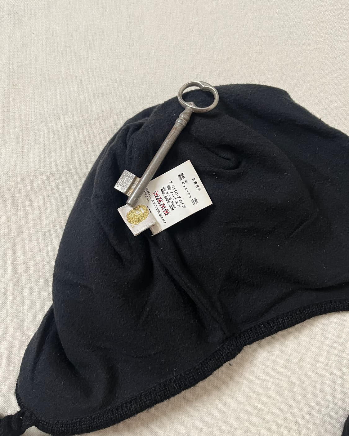 베이프 이어머프 비니 a bathing ape 이어플랩  상품이미지7