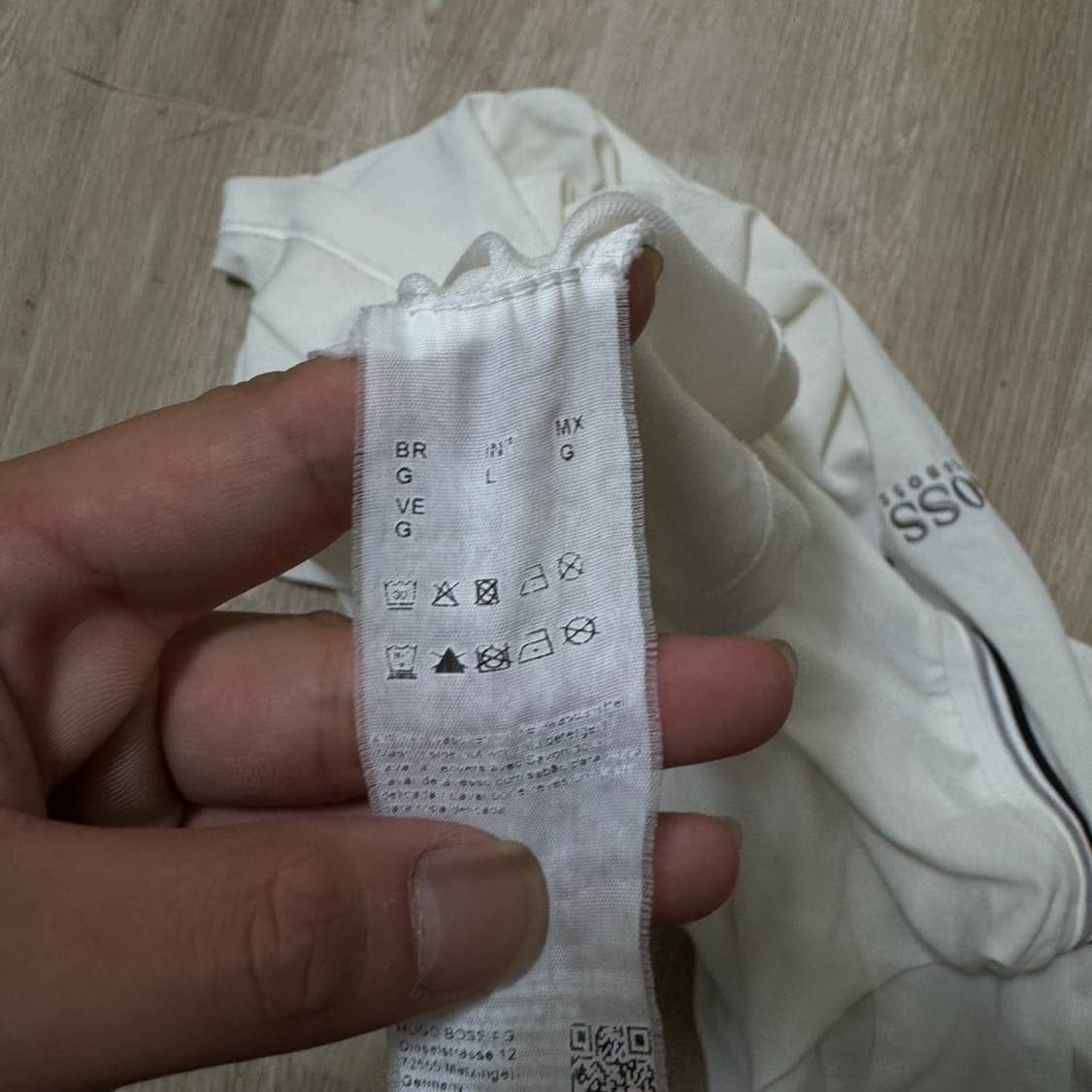 휴고 보스 남성 클래식 반팔 카라티 L/100  상품이미지5