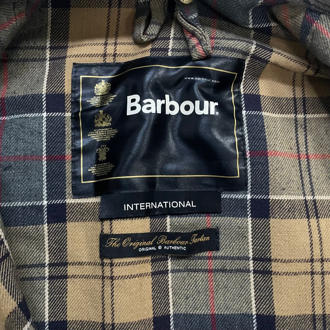 바버 Barbour 인터네셔널 왁스 자켓 상품이미지7