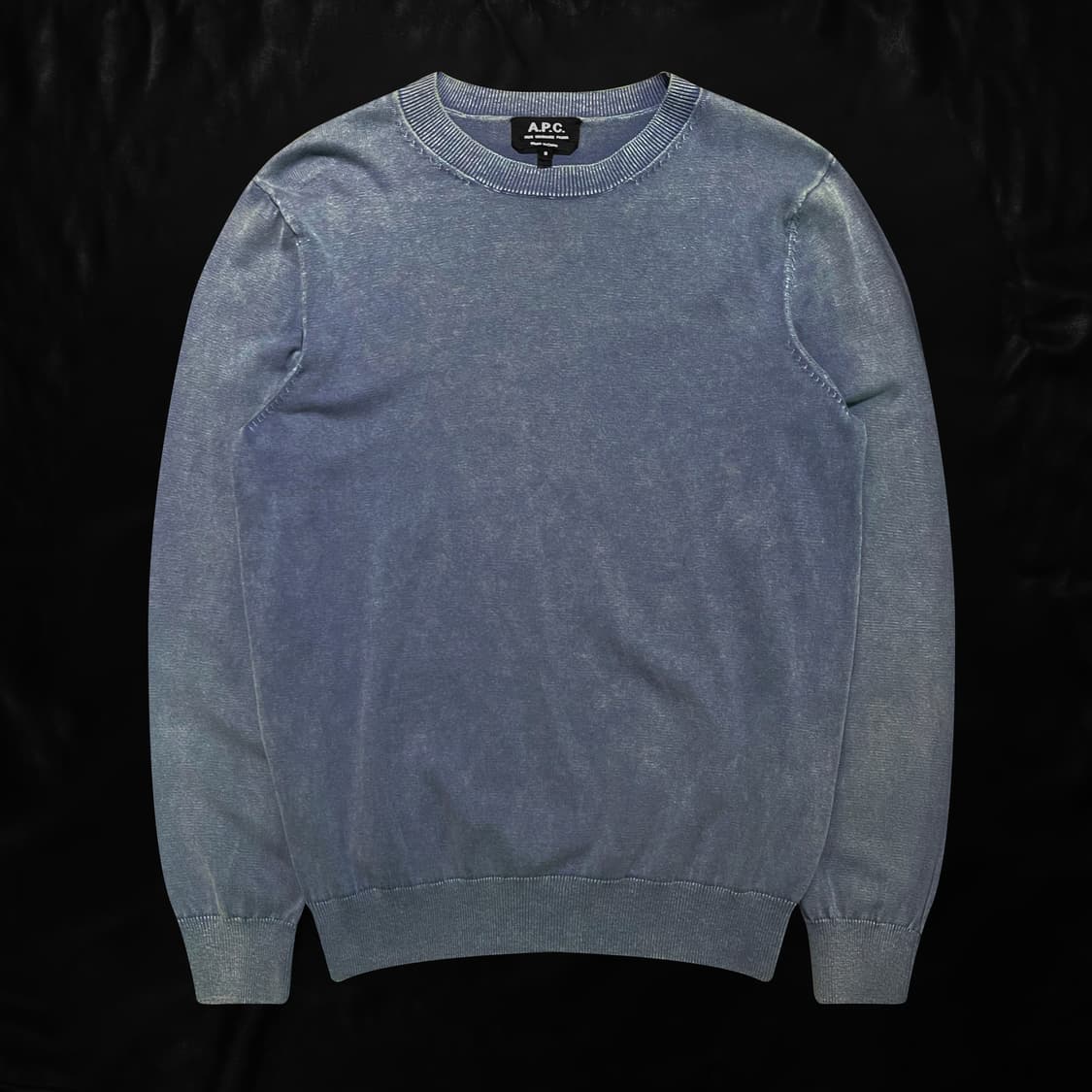 아페쎄 블루 니트 상품이미지1