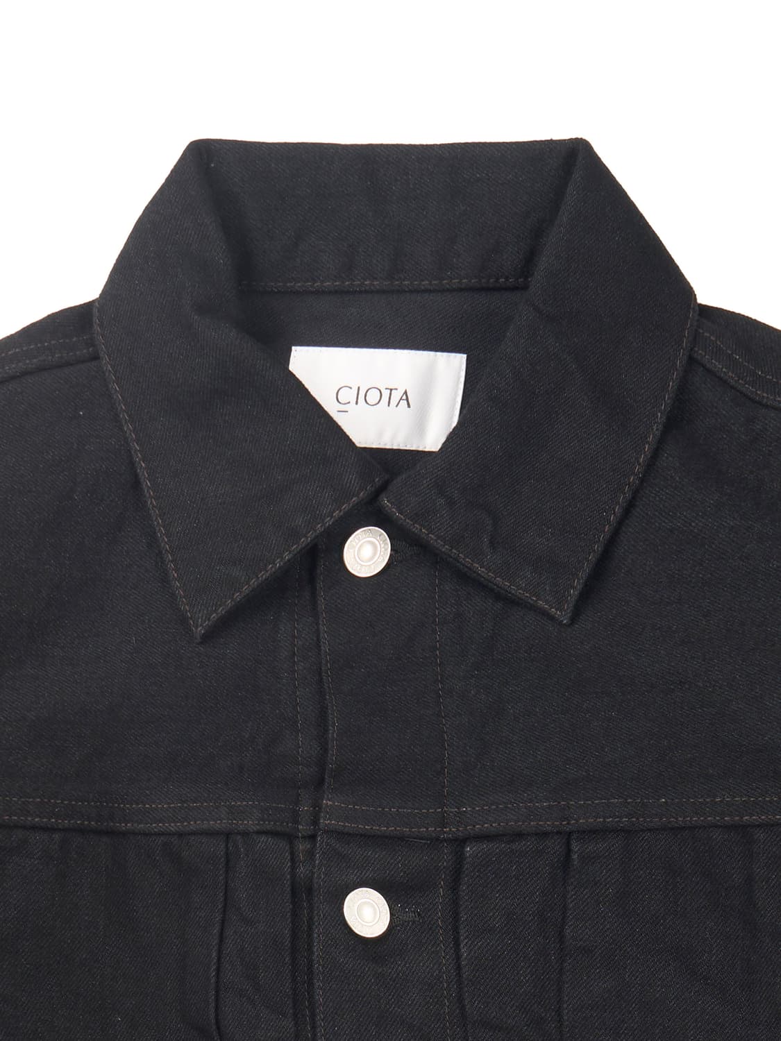 시오타 블랙진 자켓 팝니다.(44 사이즈) 상품이미지3