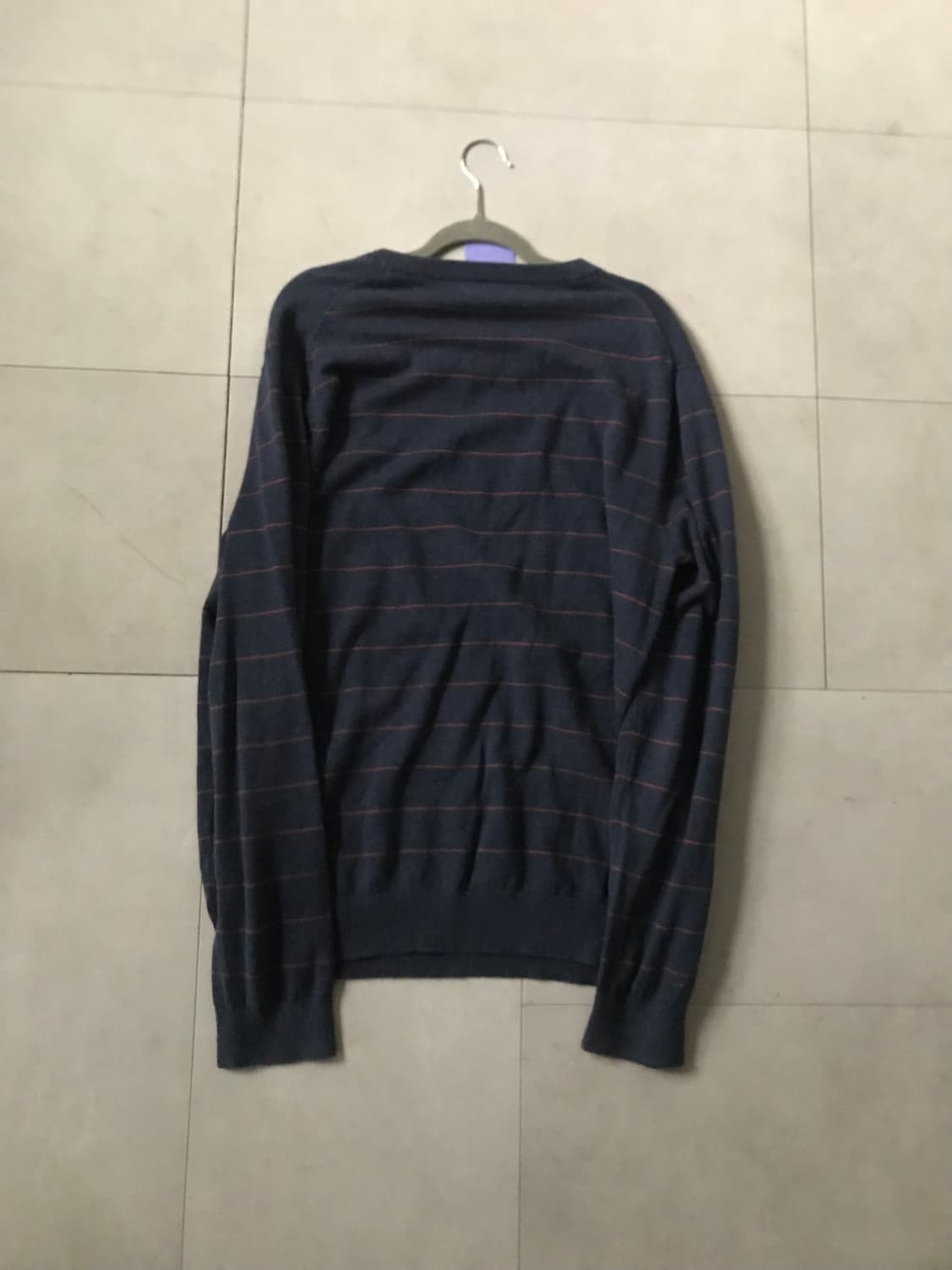 노티카 스트라이프 루즈핏 니트 상품이미지9