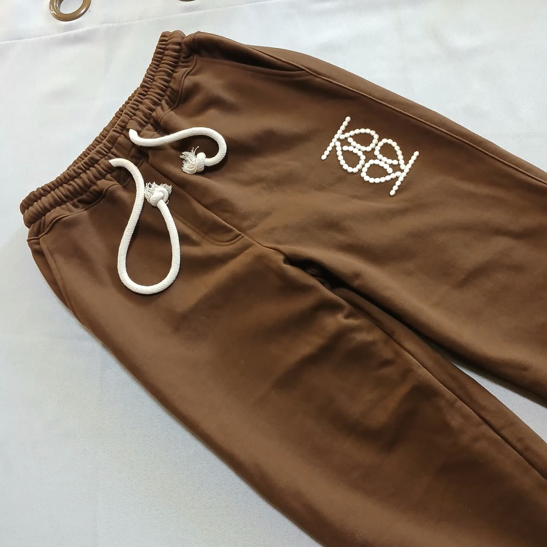 kijun 기준 로고 스웻팬츠 조거 바지 상품이미지3