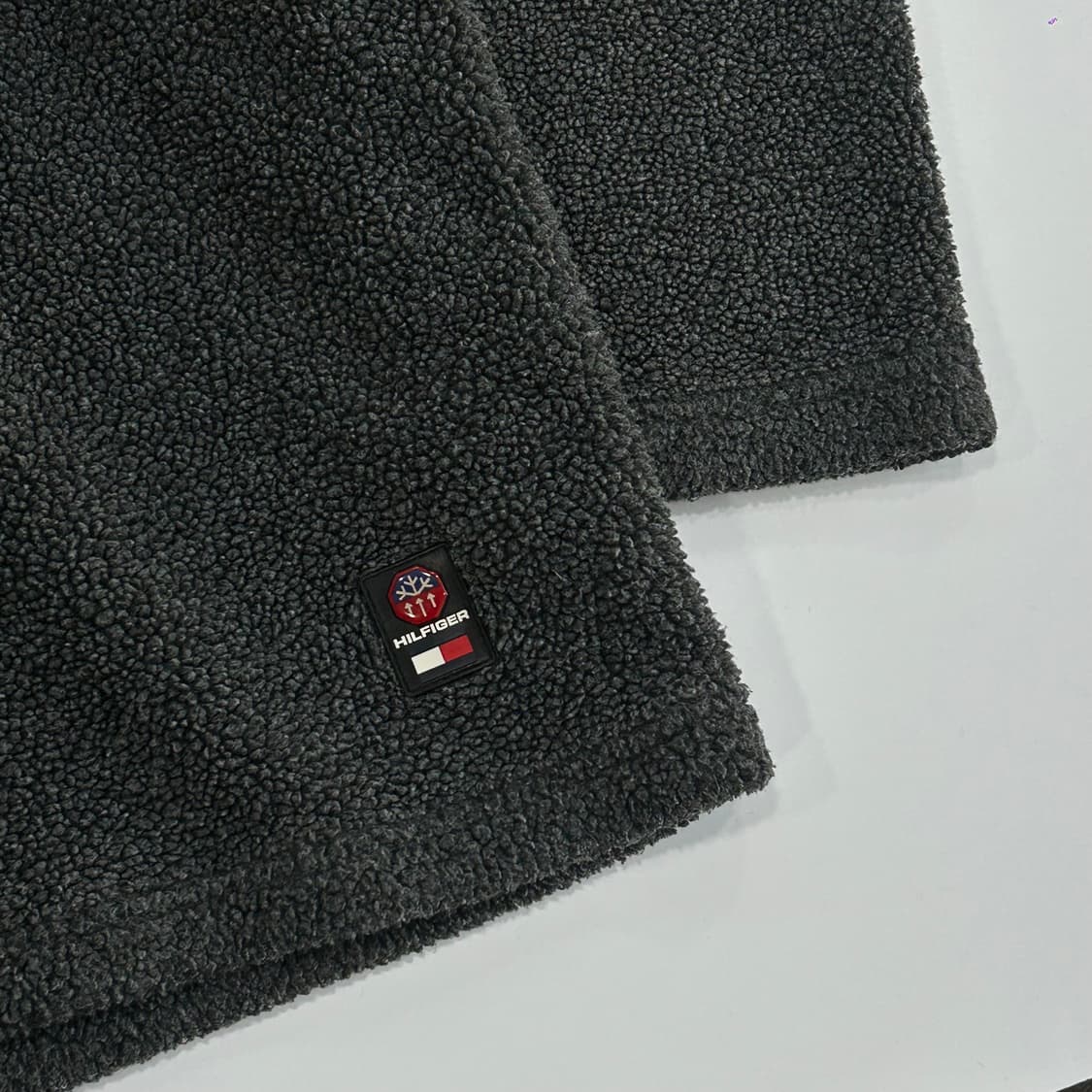 Tommy Hilfiger 타미힐피거 반집업 차콜 후리스  상품이미지4