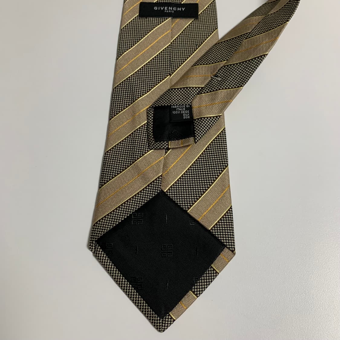 지방시(GIVENCHY) 명품 레지멘탈 클래식넥타이 신형라벨 A등급 상품이미지6