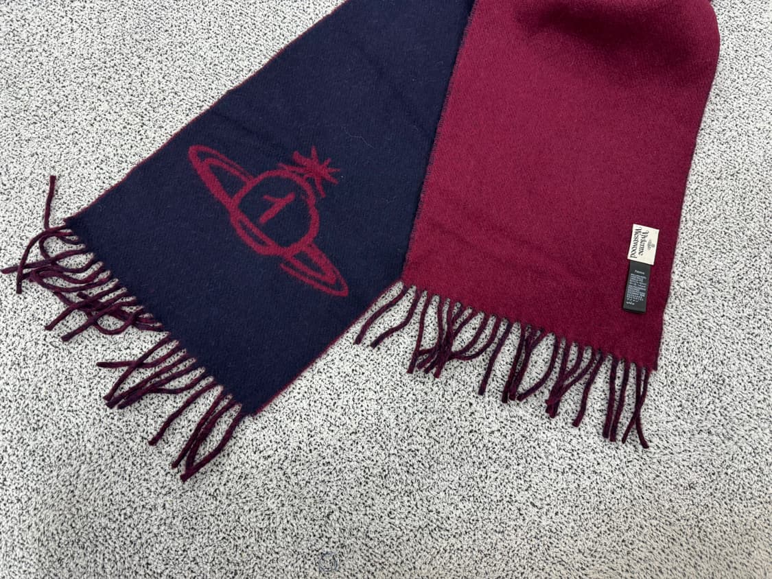 비비안웨스트우드 리버서블 머플러 상품이미지1