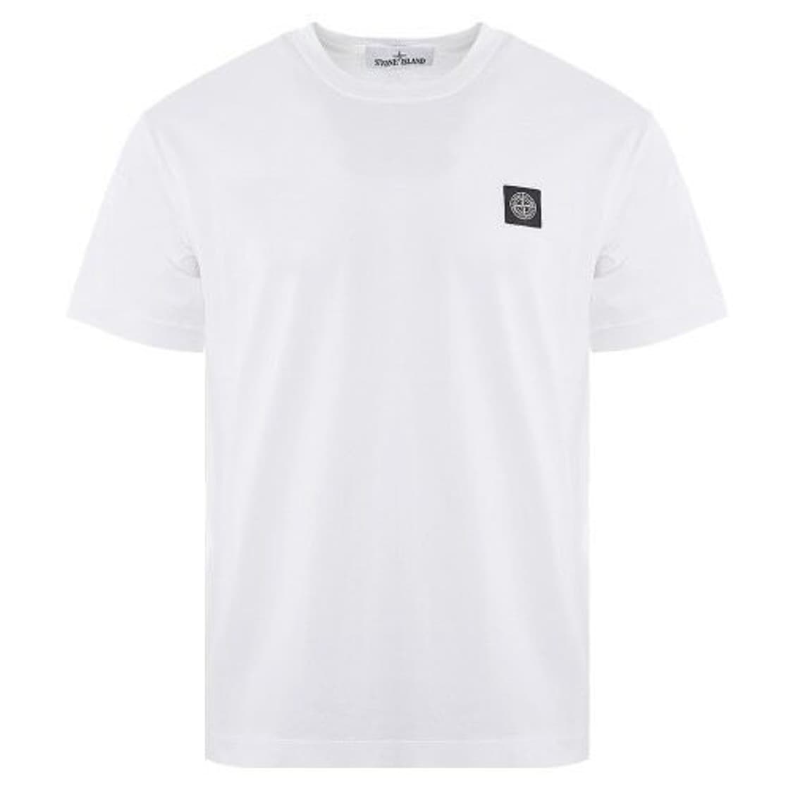 스톤아일랜드 / 패치 로고 반팔 티셔츠 화이트 /3xl 상품이미지1