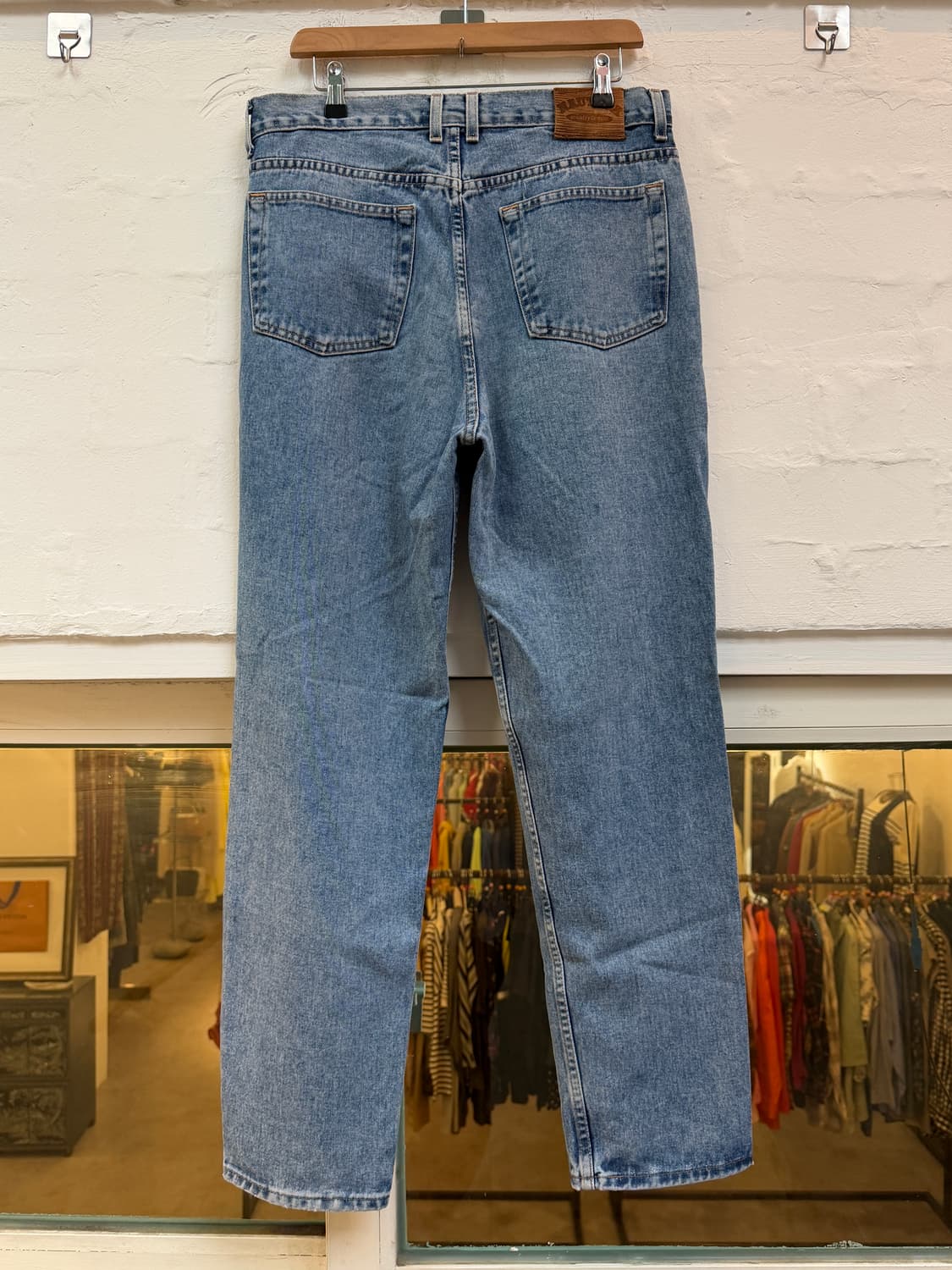 Nautica 노티카 미디움 블루 데님 배기 진 34x30 상품이미지8