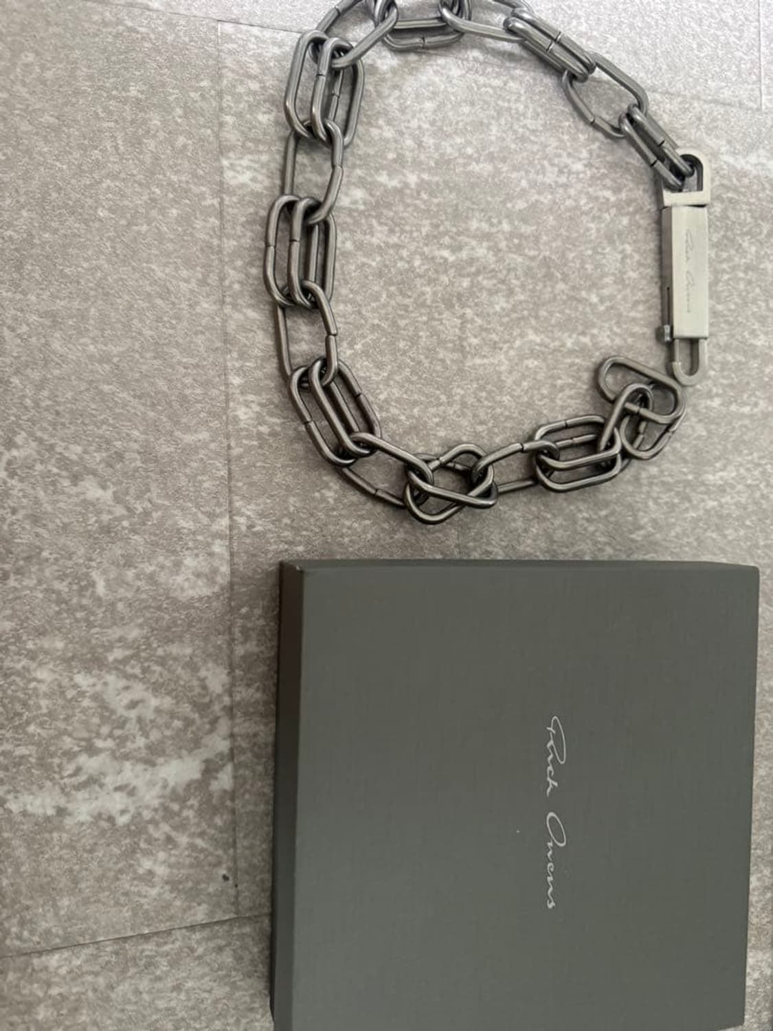 릭오웬스 체인 목걸이 상품이미지2