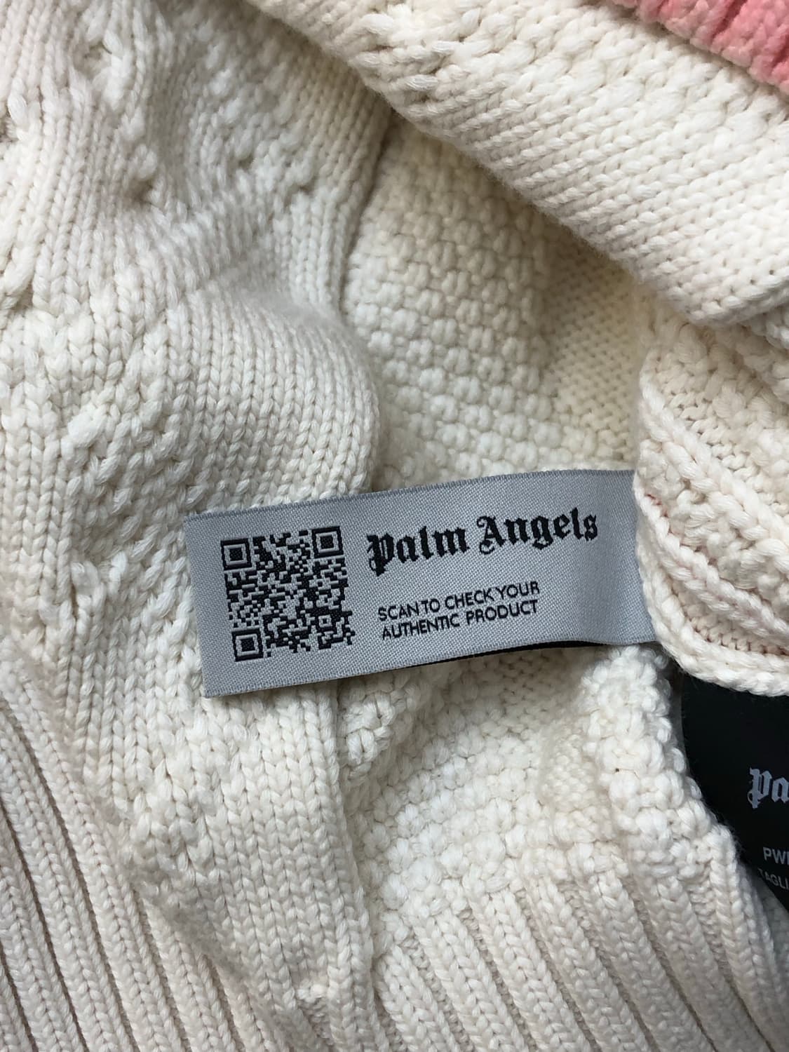 Palm Angels 팜 엔젤스 스프레이 팜 케이블 니트 스웨터  Pri 상품이미지5