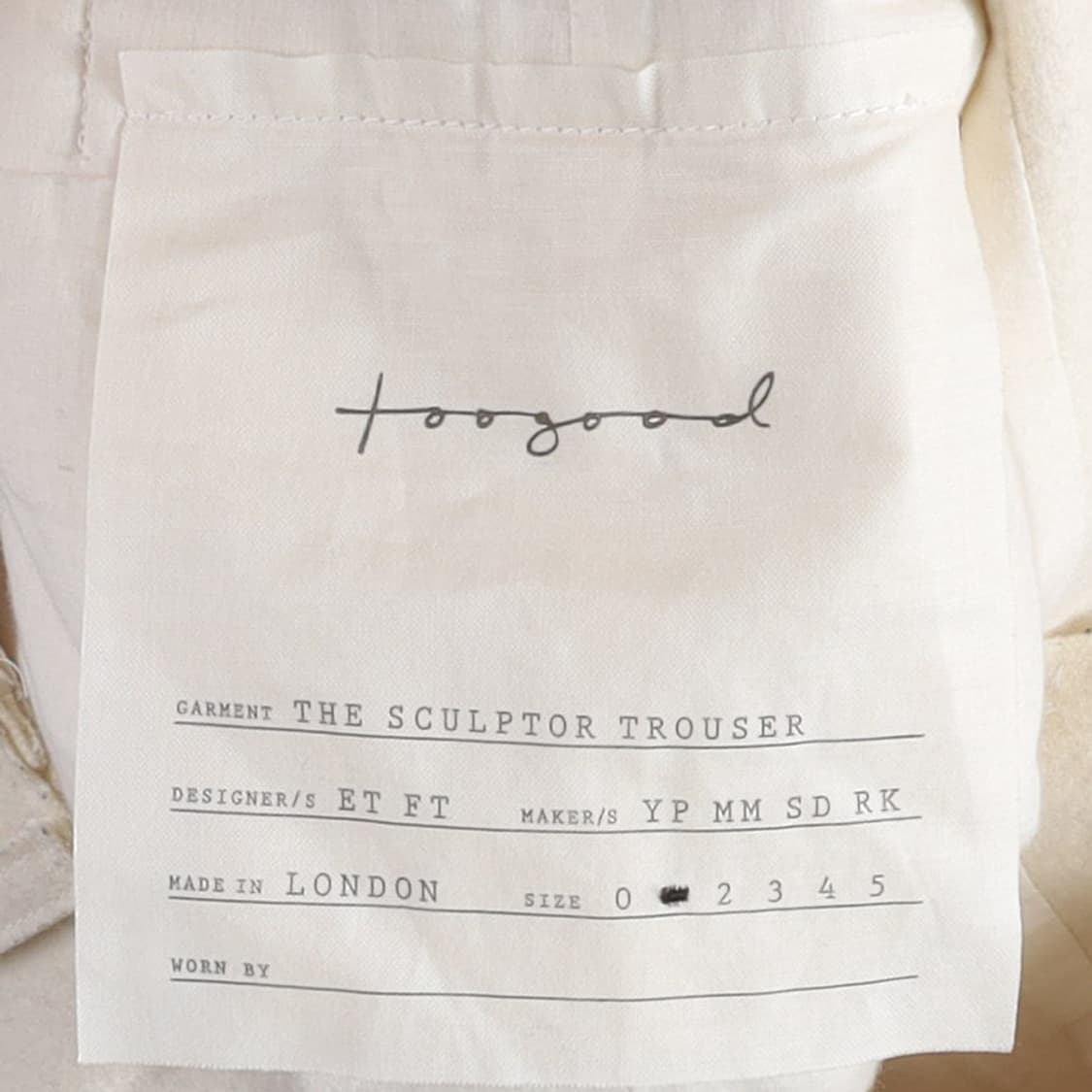 투굿 Toogood Wool Pants
  상품이미지8
