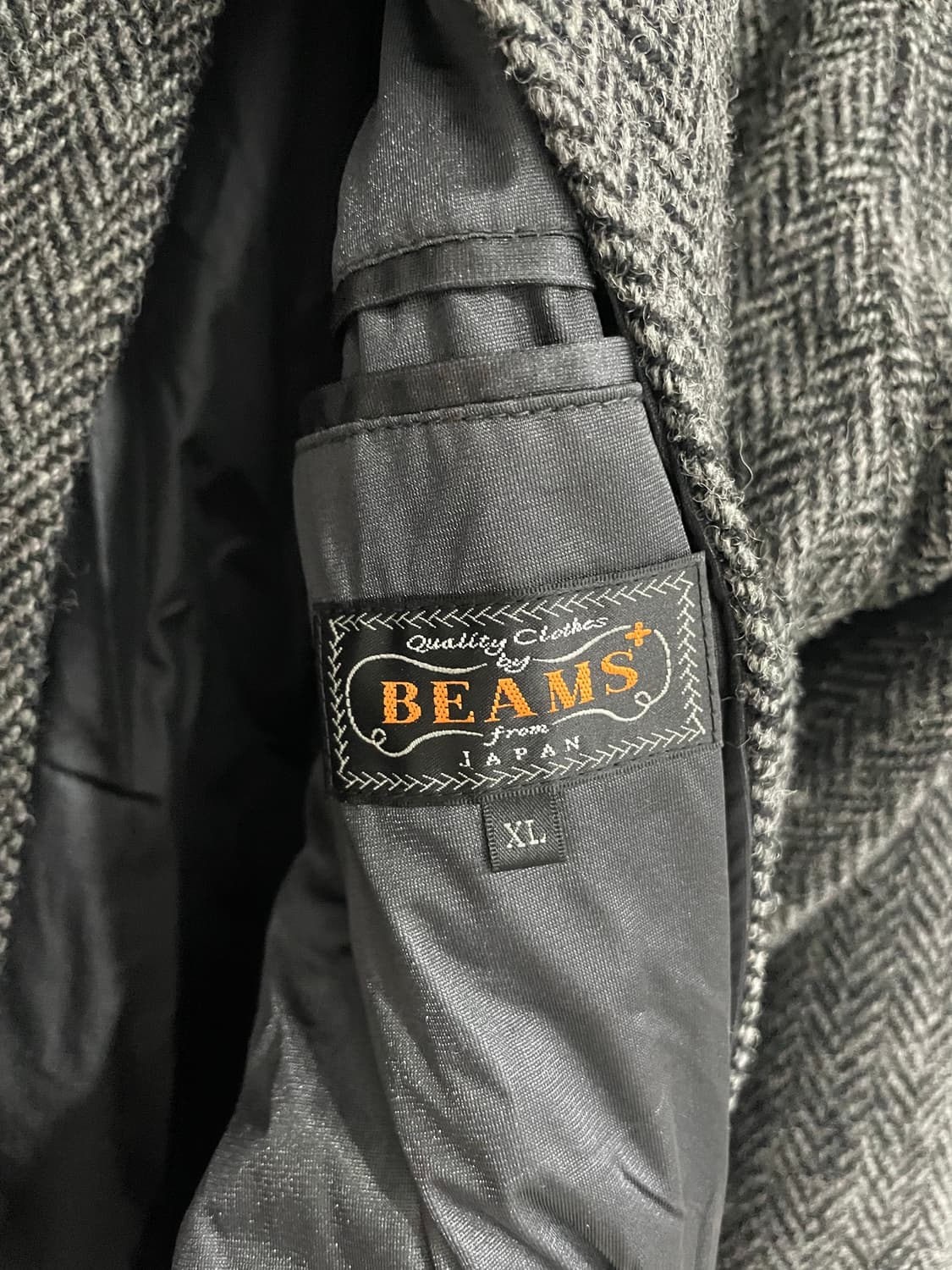 BEAMS PLUS HARRIS TWEED BALMACAN COAT/XL 상품이미지5