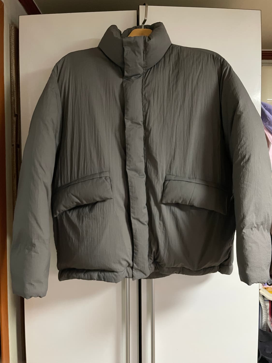 tngt 에어 웜 구스 다운 점퍼 오버핏 상품이미지1