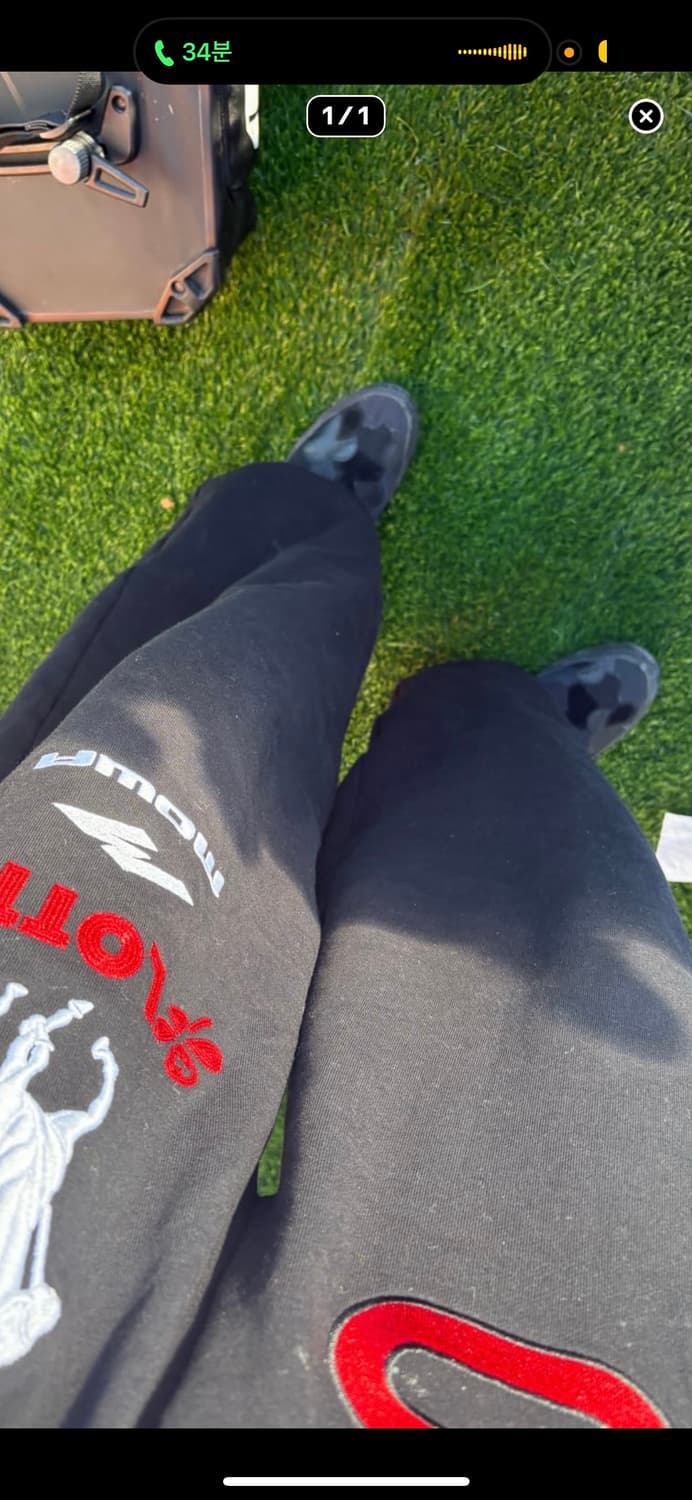 넘버나인 03AW 하트패치 슬립온 블랙패치 42 상품이미지2