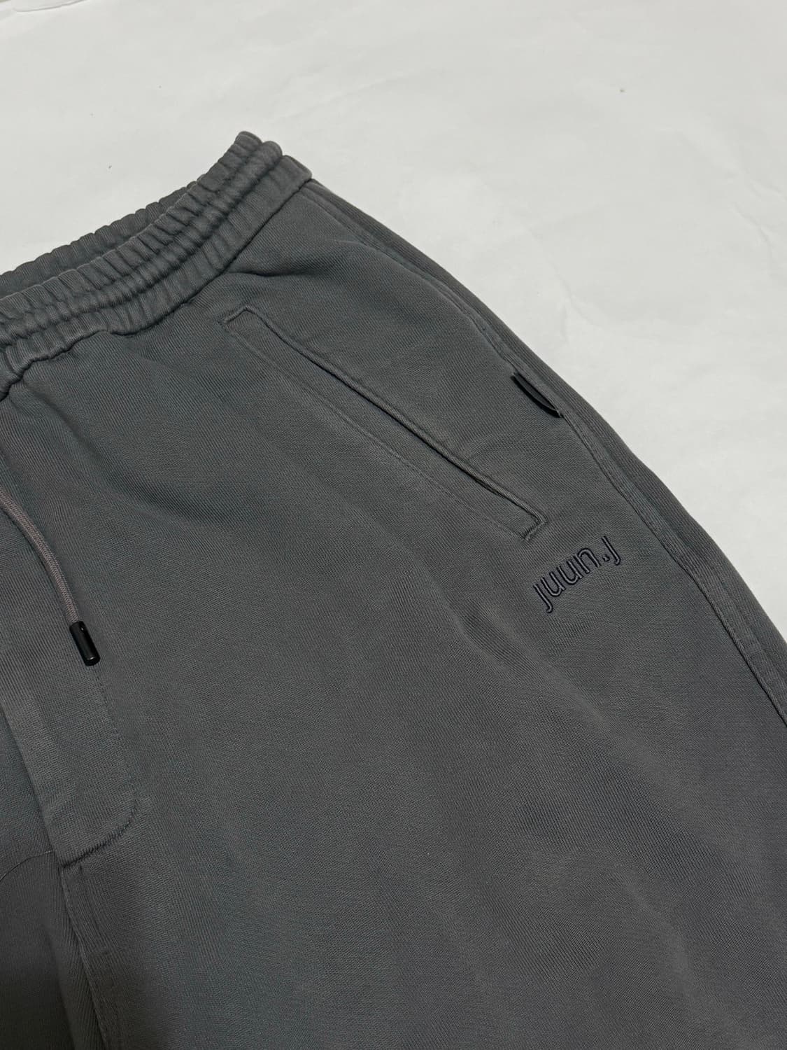 JUUN.J 준지 로고 스웻 조거팬츠 48 상품이미지3
