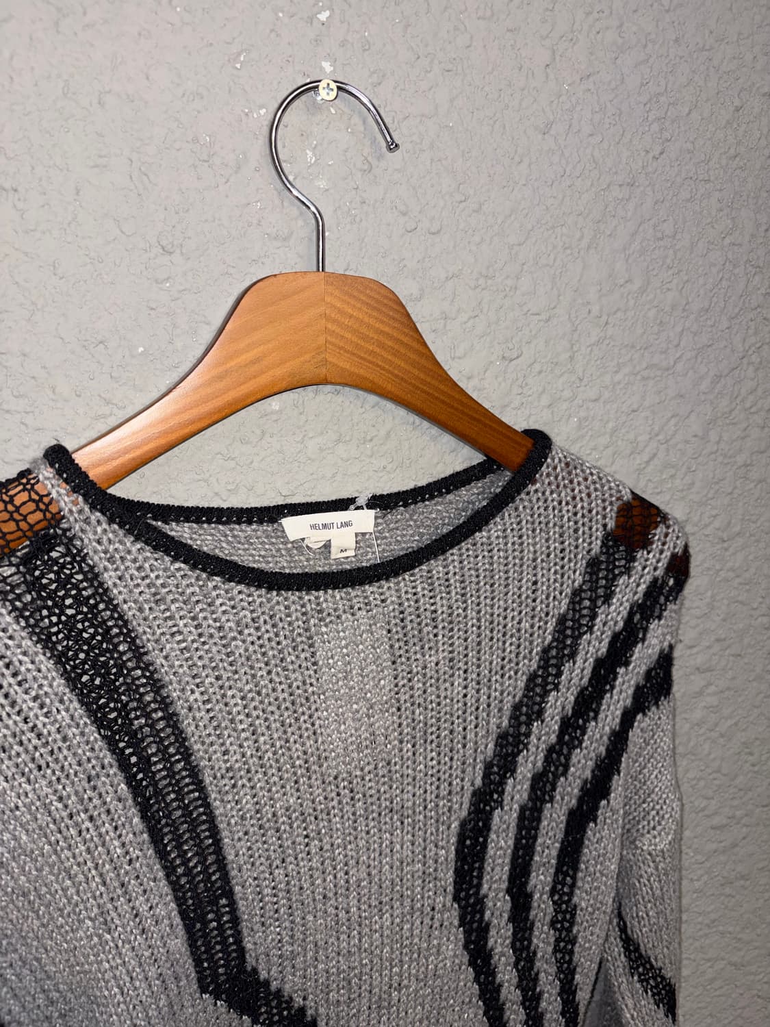 헬무트 랭 언발란스 메쉬 니트 상품이미지7