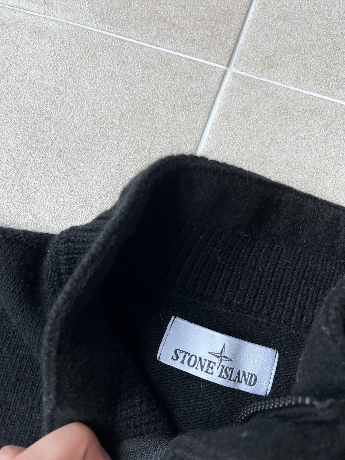 Stone island half button knit 상품이미지5