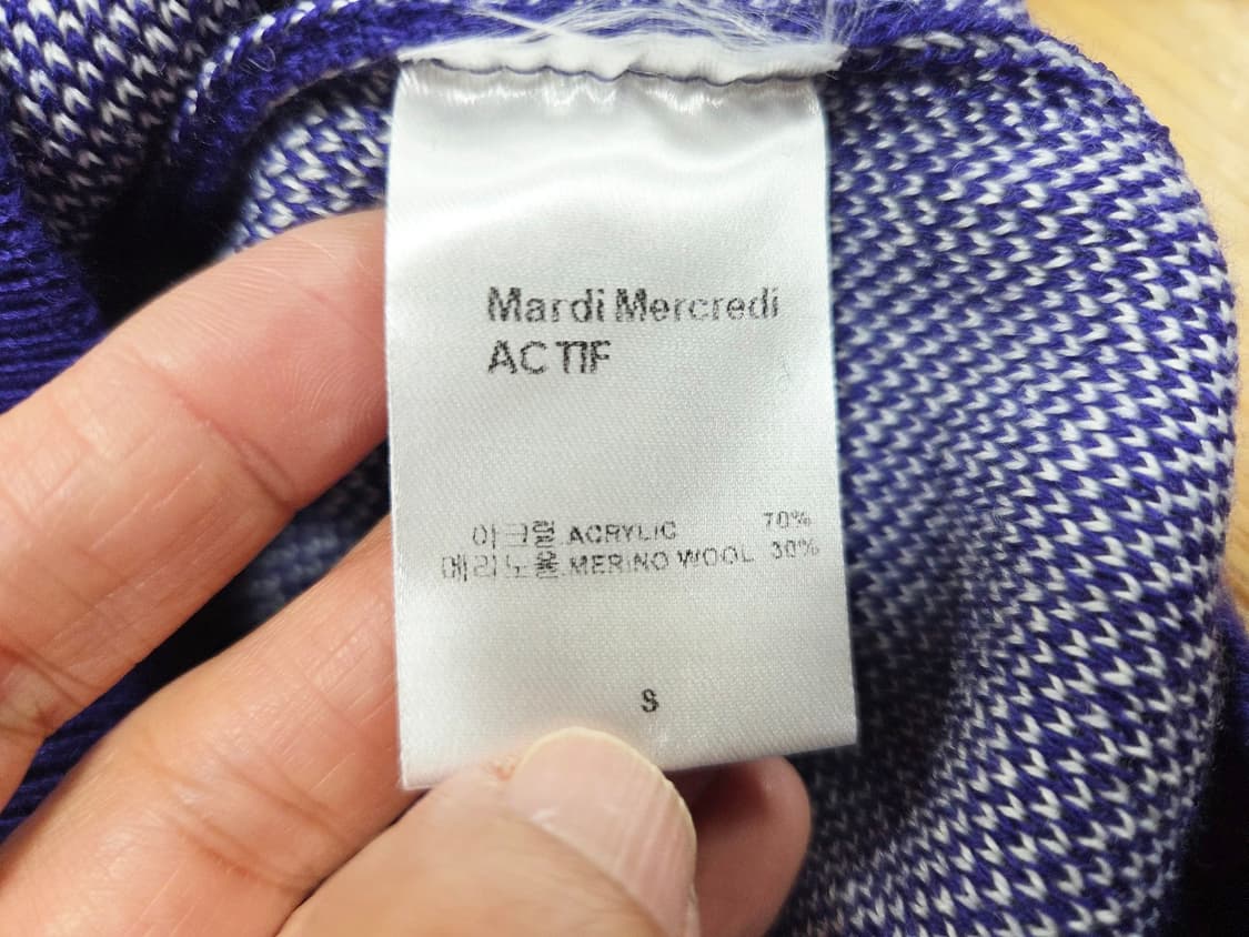 마르디메크르디(Mardi Mercredi) 플라워니트 55-66 새상품 상품이미지9