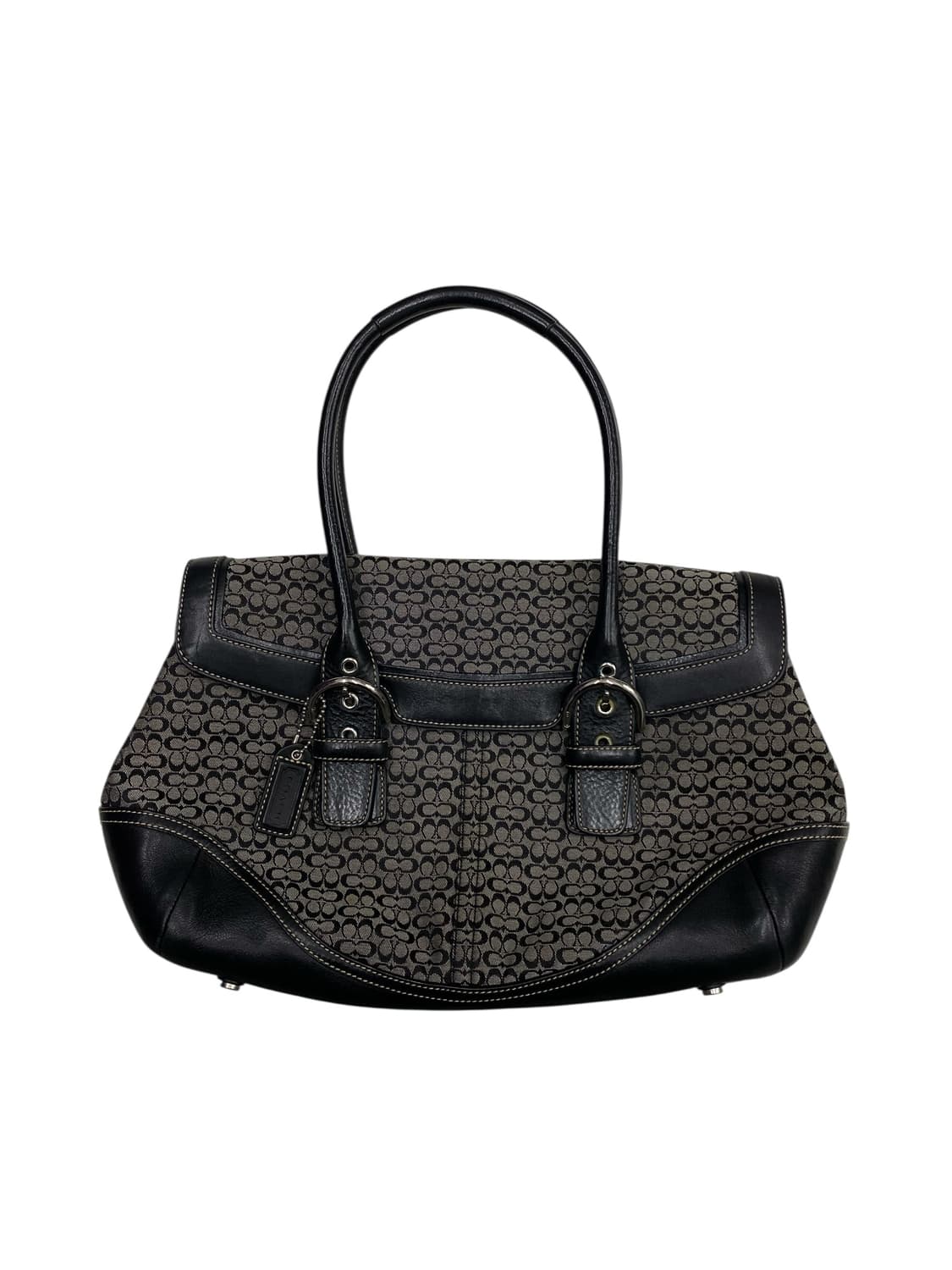 코치 y2k 시그니처 블랙 숄더백 상품이미지1