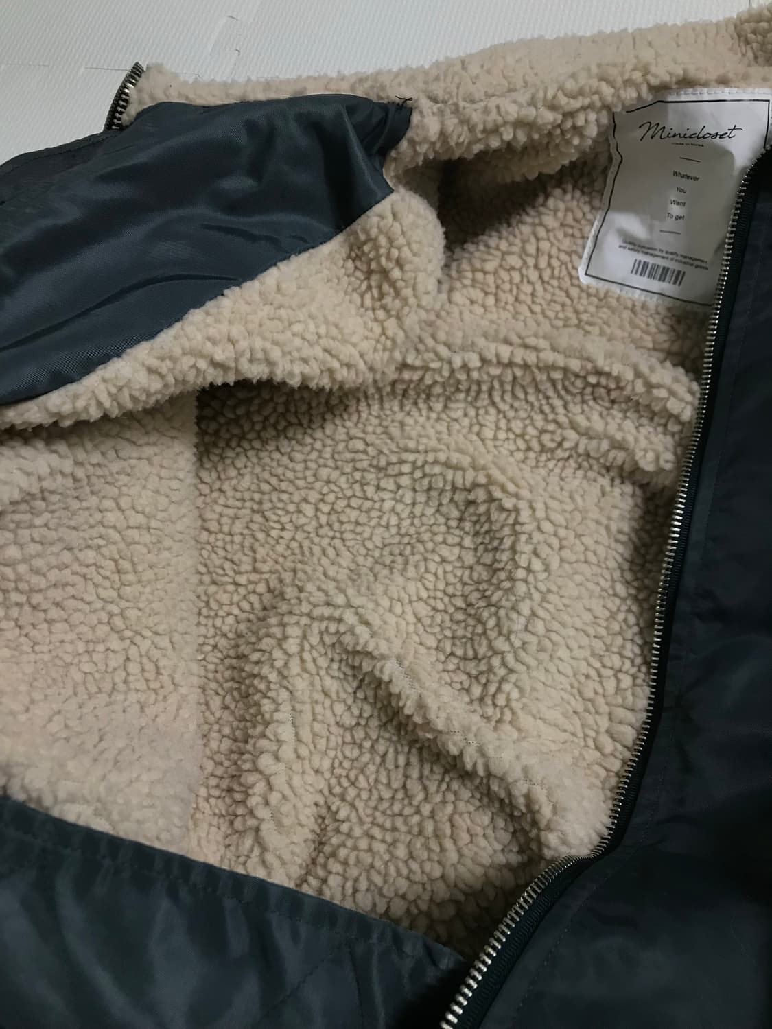 빈티지 하이넥 항공점퍼 상품이미지8