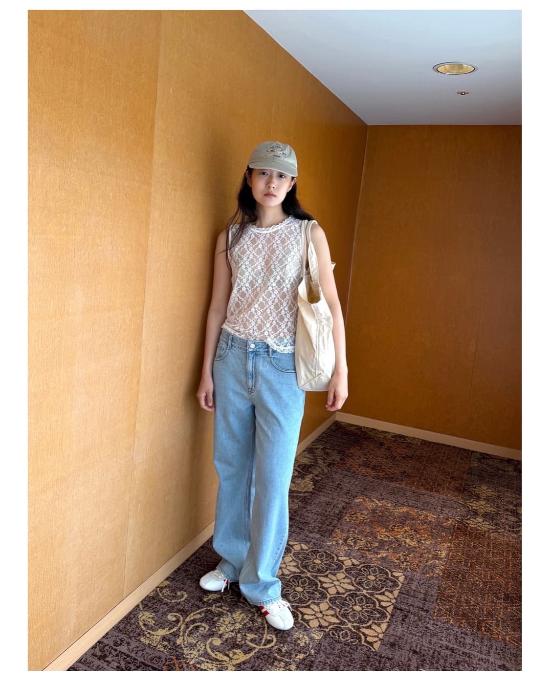 포니테일 PONYTAIL  본 벨라루즈핏진(XS) 상품이미지3