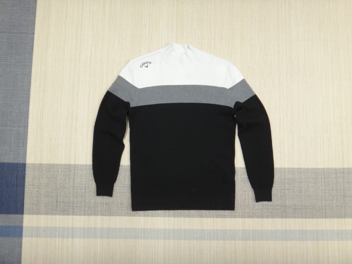 (L/100) 캘러웨이 골프 남성 터틀넥 니트 상품이미지1