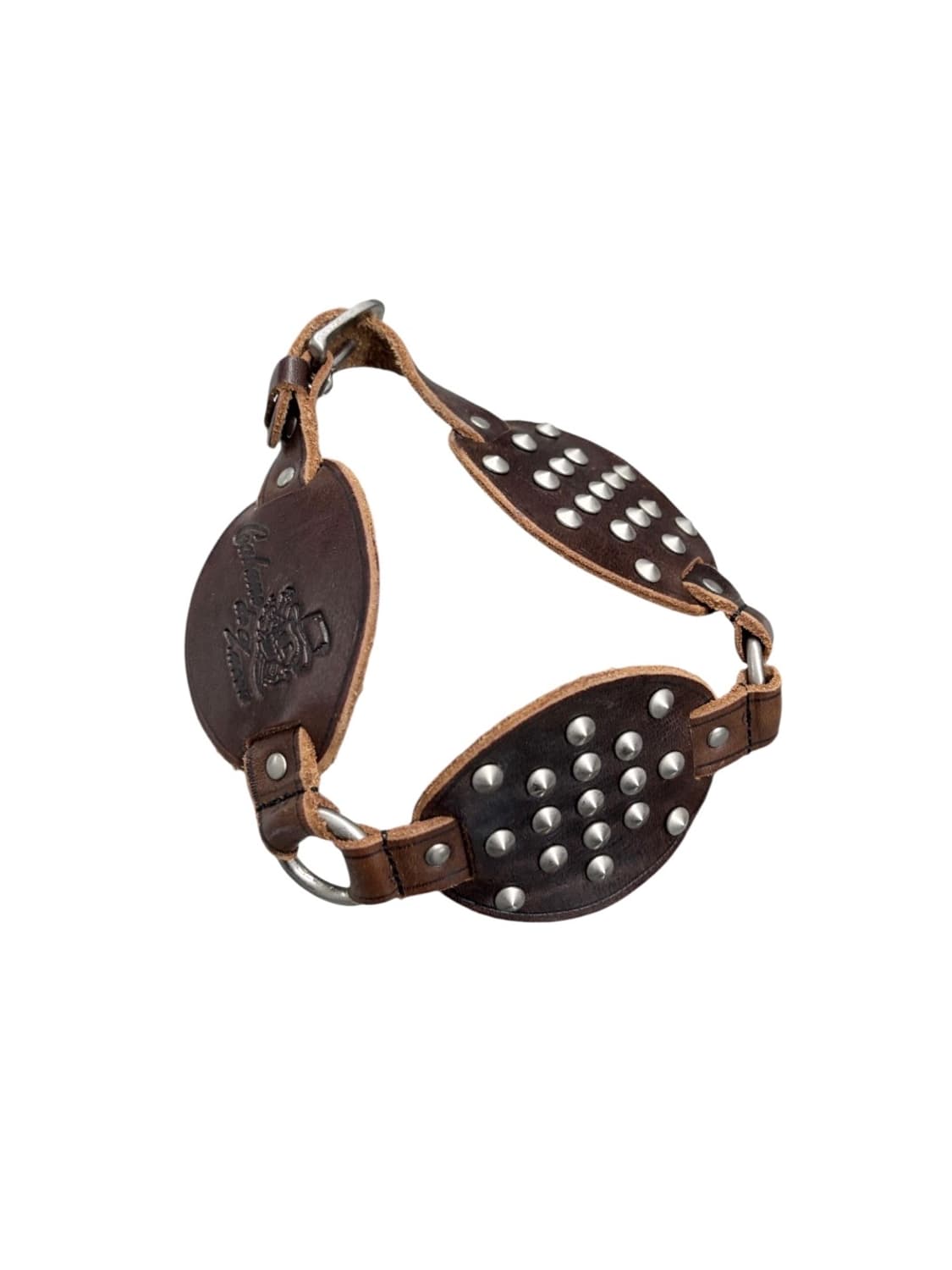 주카 레이어드 스터드 레더 팔찌 상품이미지3