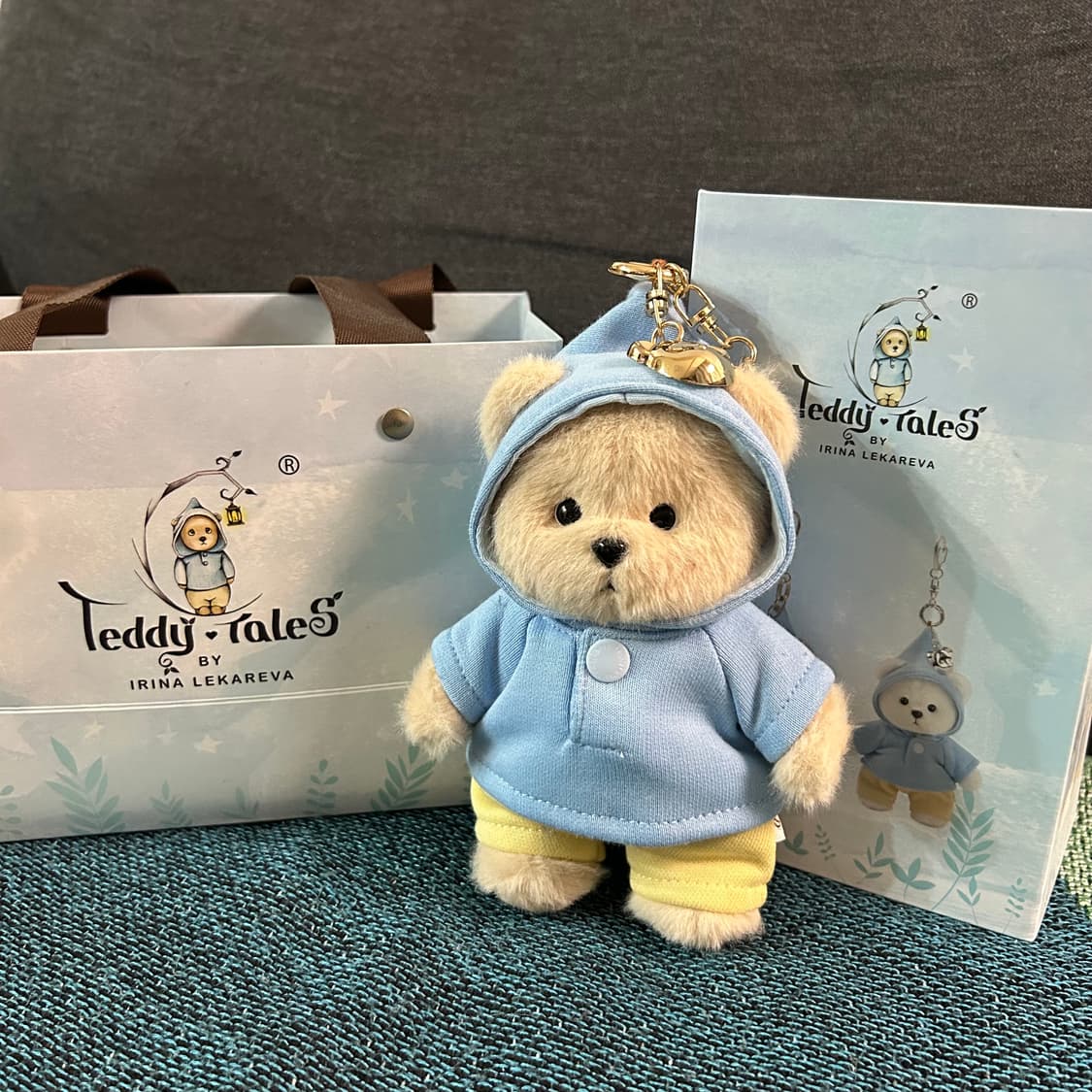 테디테일즈 레나베어 키링 밀크티 색상 상품이미지1