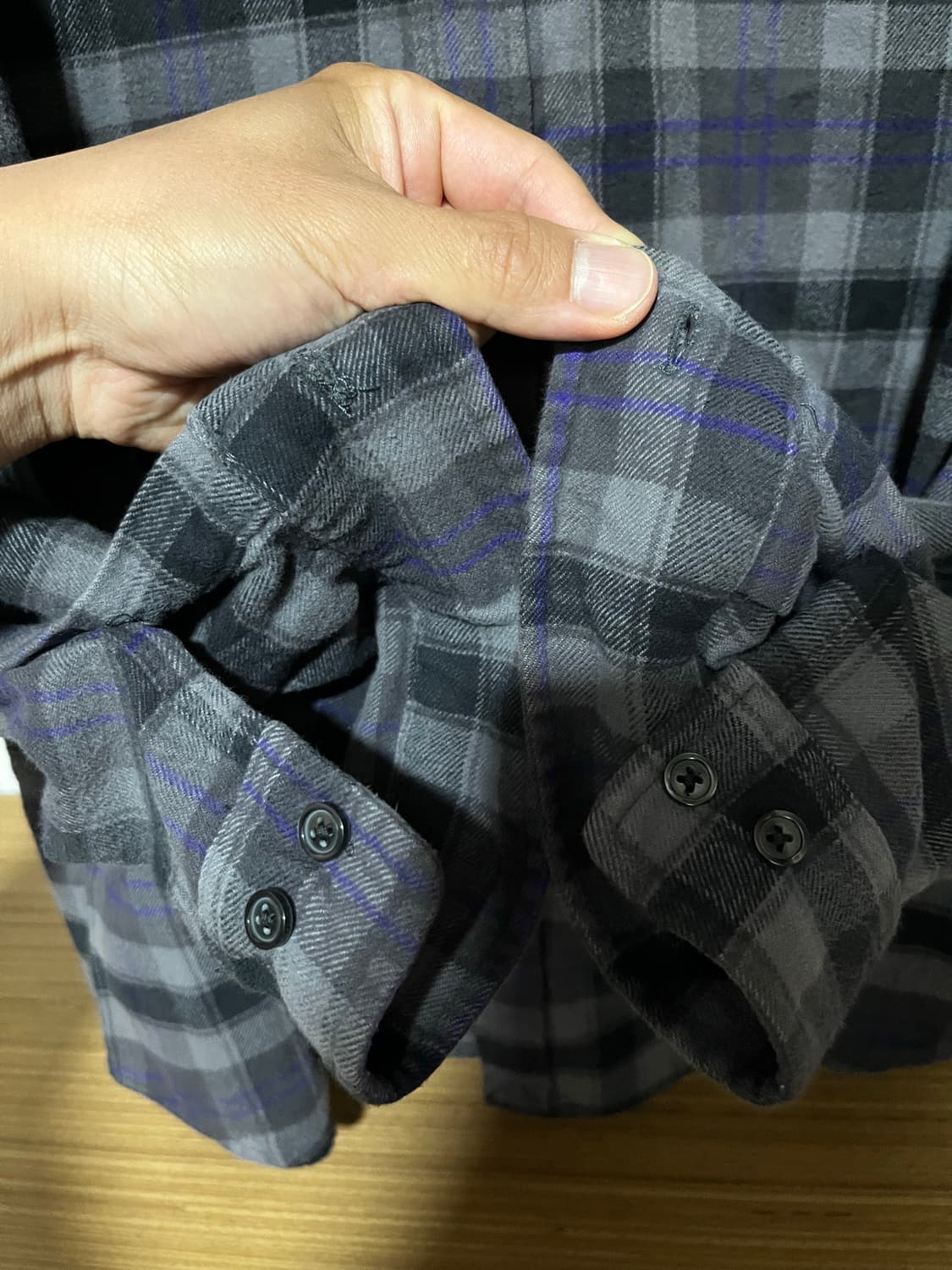 슈프림 플레이드 플란넬 셔츠 블랙- 24SS 상품이미지6