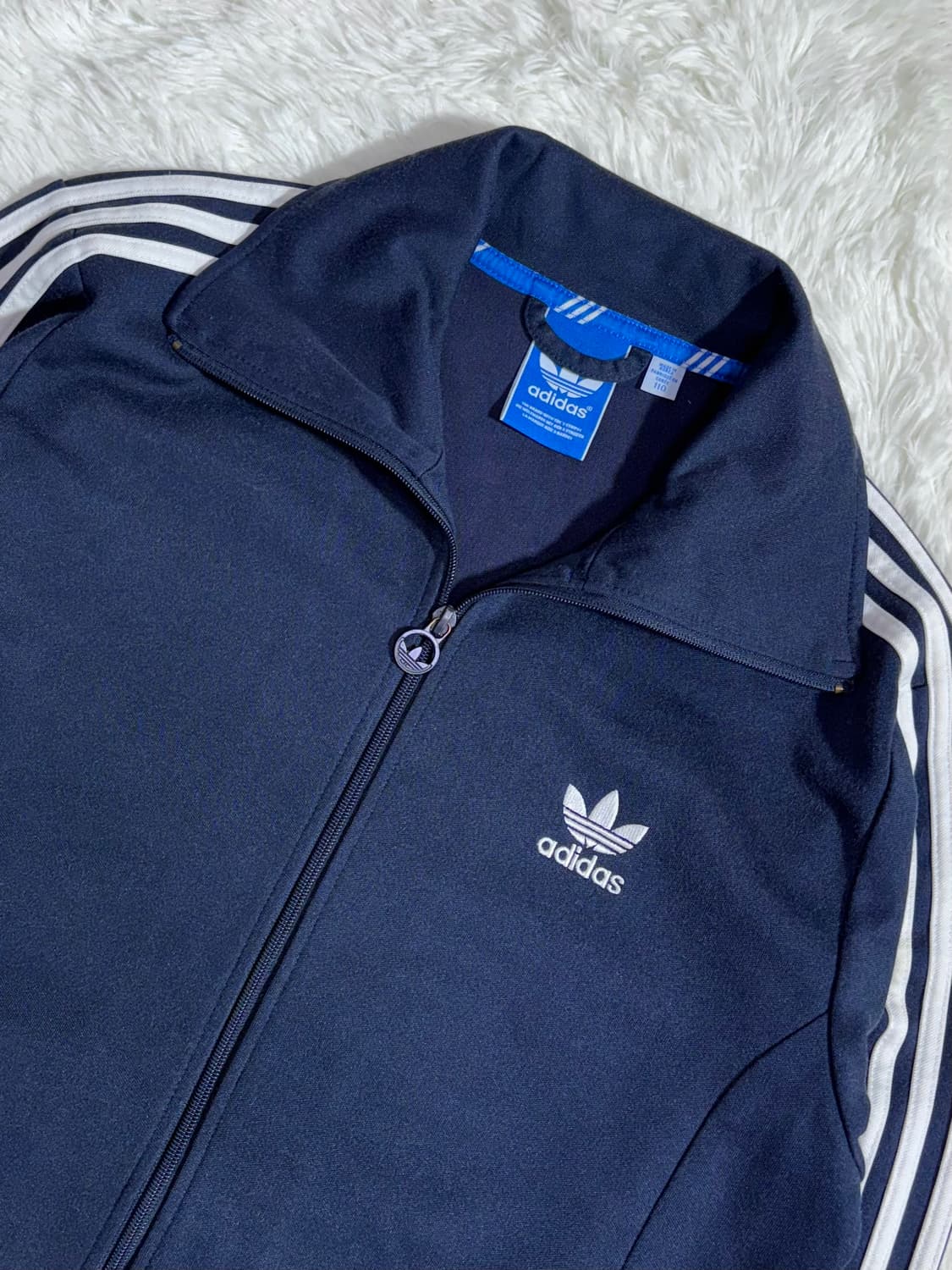 아디다스 네이비 유로파 삼선 트랙탑  상품이미지6