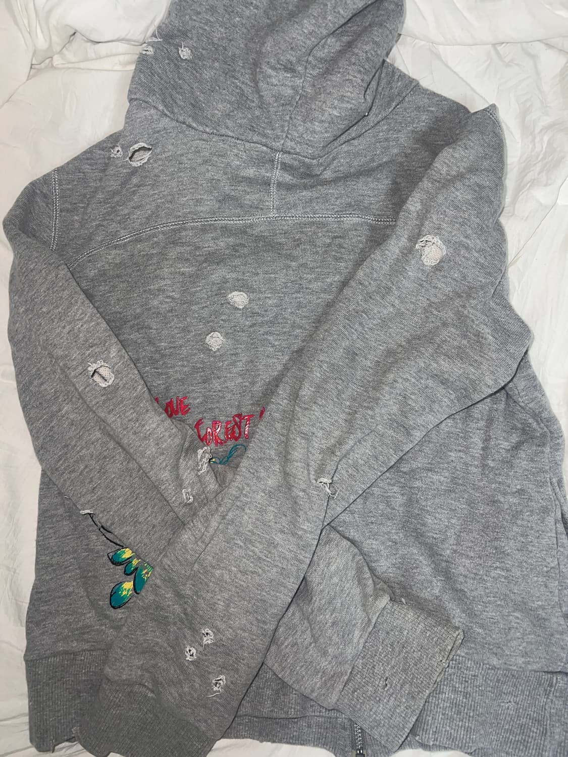 vintage hoodie zip up 상품이미지5