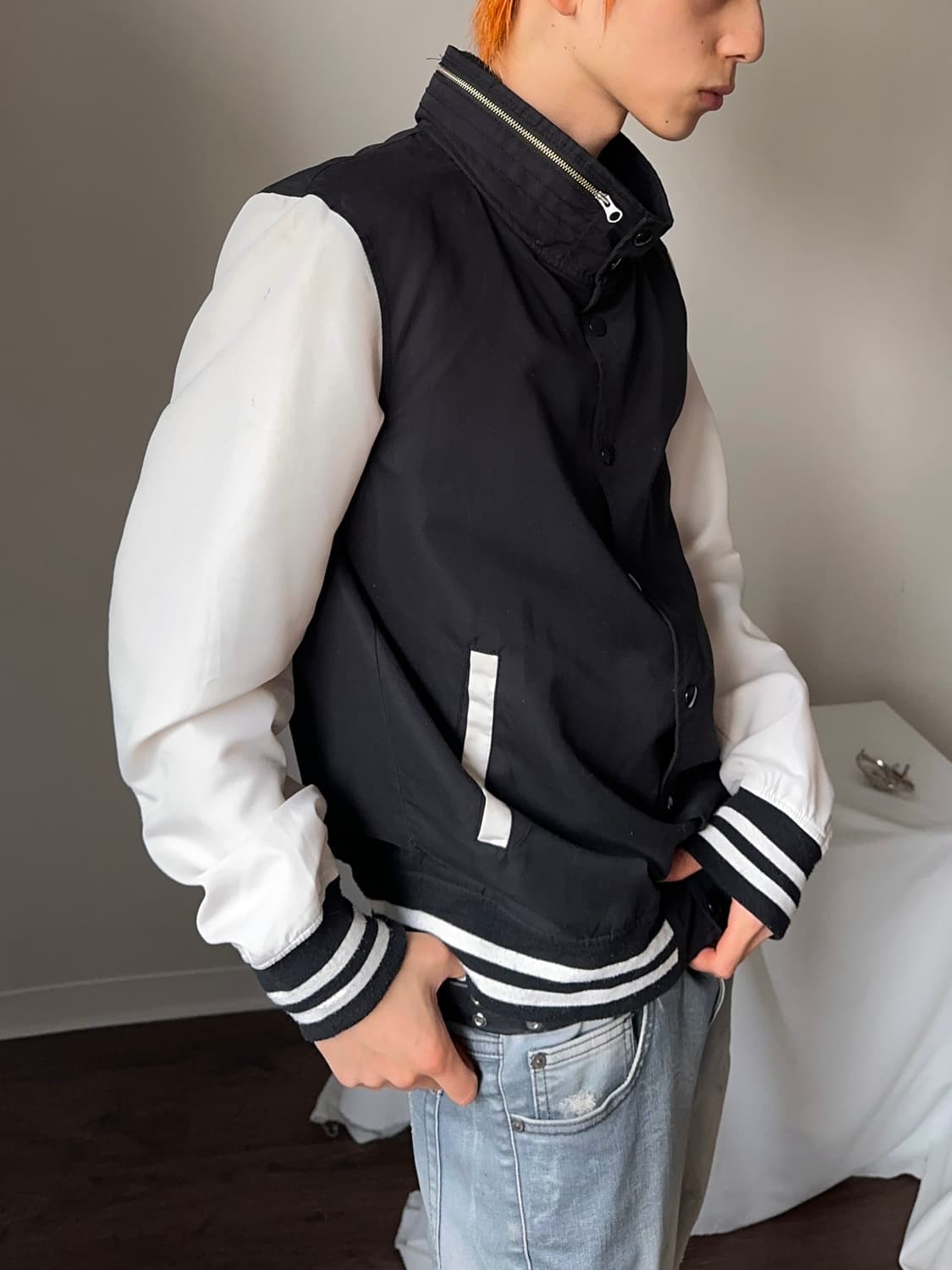 Beams Heart 라이트 바시티 블루종  상품이미지5