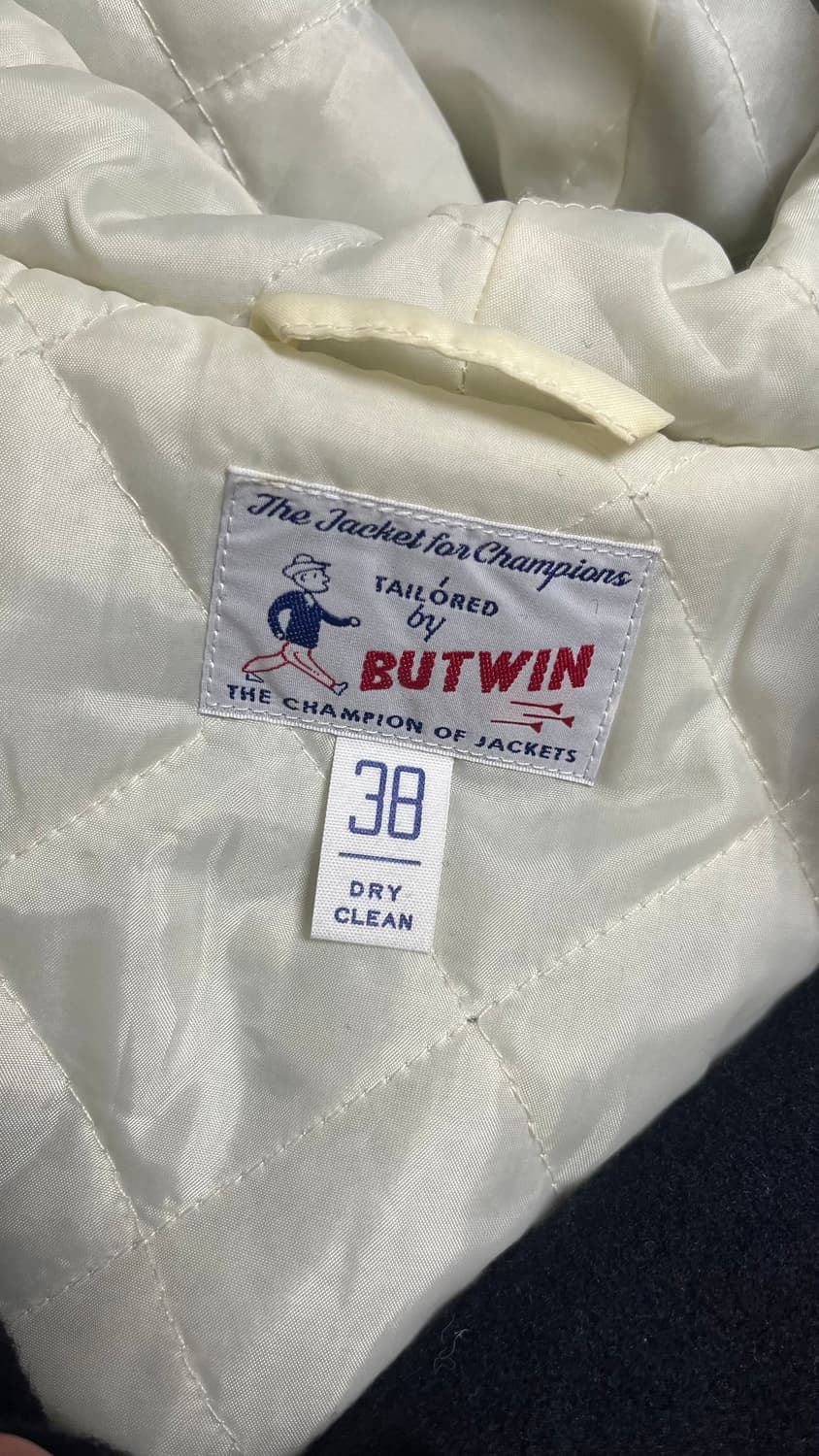 Butwin 70s 네이비 코트 상품이미지5