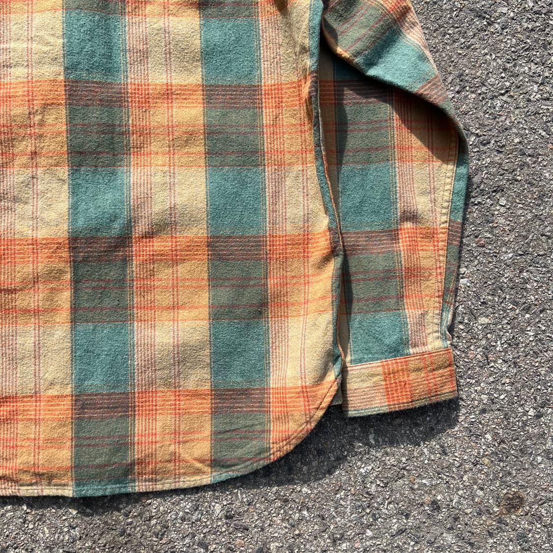 Gooseberry Lay & Co 플란넬 체크 풀오버 셔츠 상품이미지8