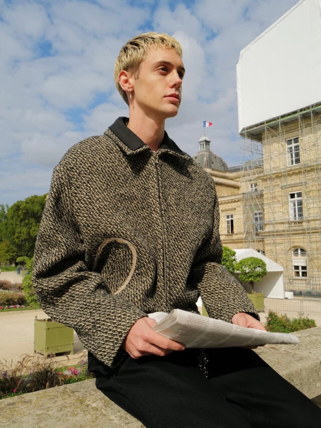 STU 더블카라 트윌패치 자켓 상품이미지3