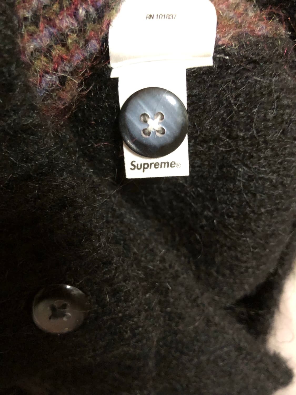 슈프림 브러쉬드 그리드 가디건 상품이미지8